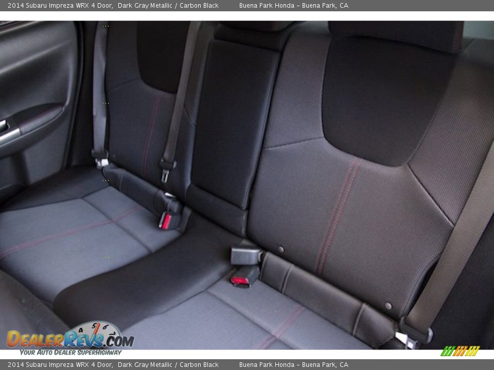 2014 Subaru Impreza WRX 4 Door Dark Gray Metallic / Carbon Black Photo #13