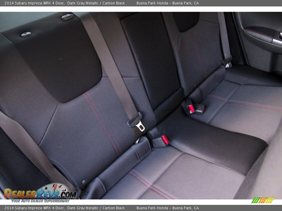 2014 Subaru Impreza WRX 4 Door Dark Gray Metallic / Carbon Black Photo #15