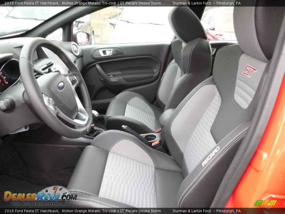 Front Seat of 2016 Ford Fiesta ST Hatchback Photo #6