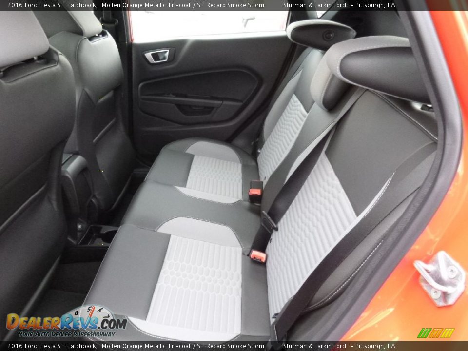 Rear Seat of 2016 Ford Fiesta ST Hatchback Photo #7