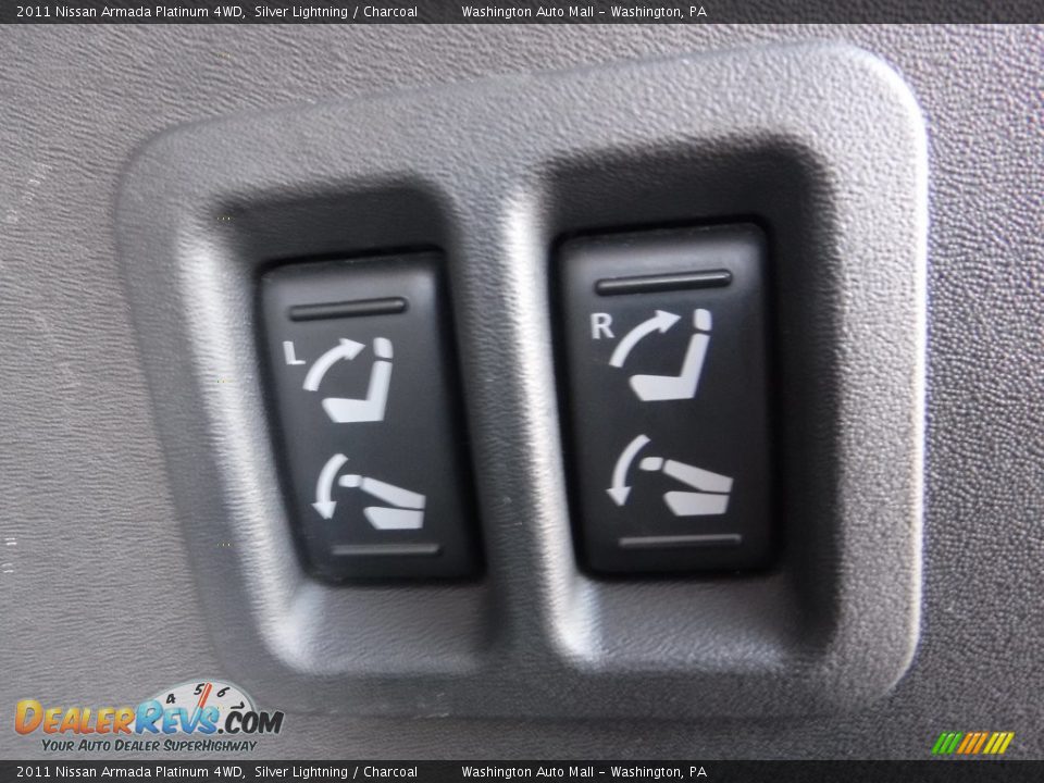 2011 Nissan Armada Platinum 4WD Silver Lightning / Charcoal Photo #22