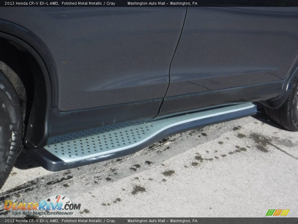 2013 Honda CR-V EX-L AWD Polished Metal Metallic / Gray Photo #4