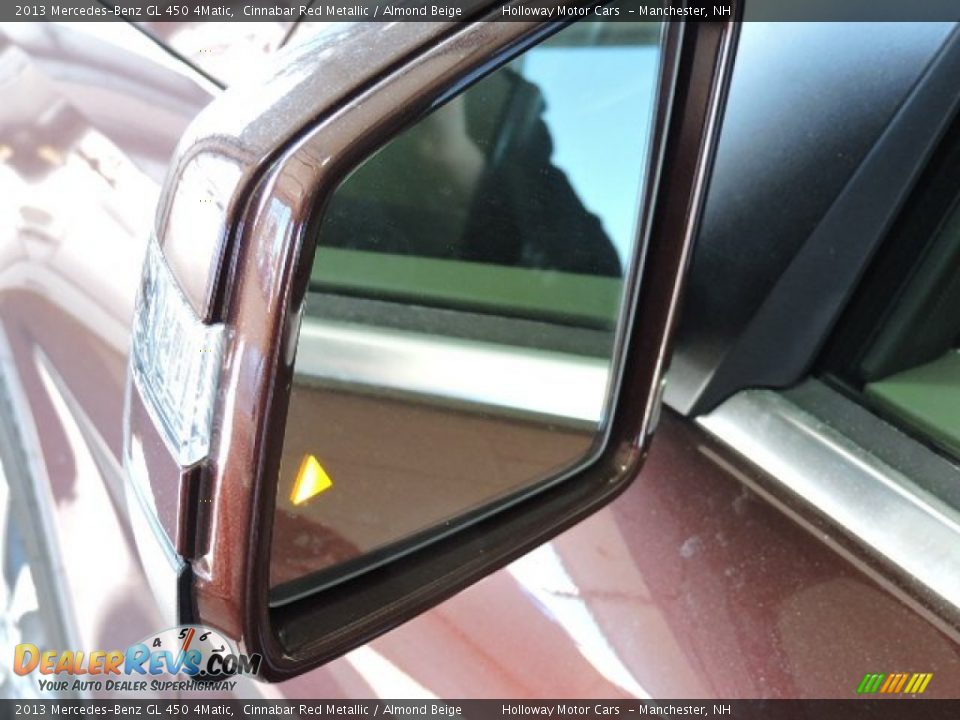 2013 Mercedes-Benz GL 450 4Matic Cinnabar Red Metallic / Almond Beige Photo #16