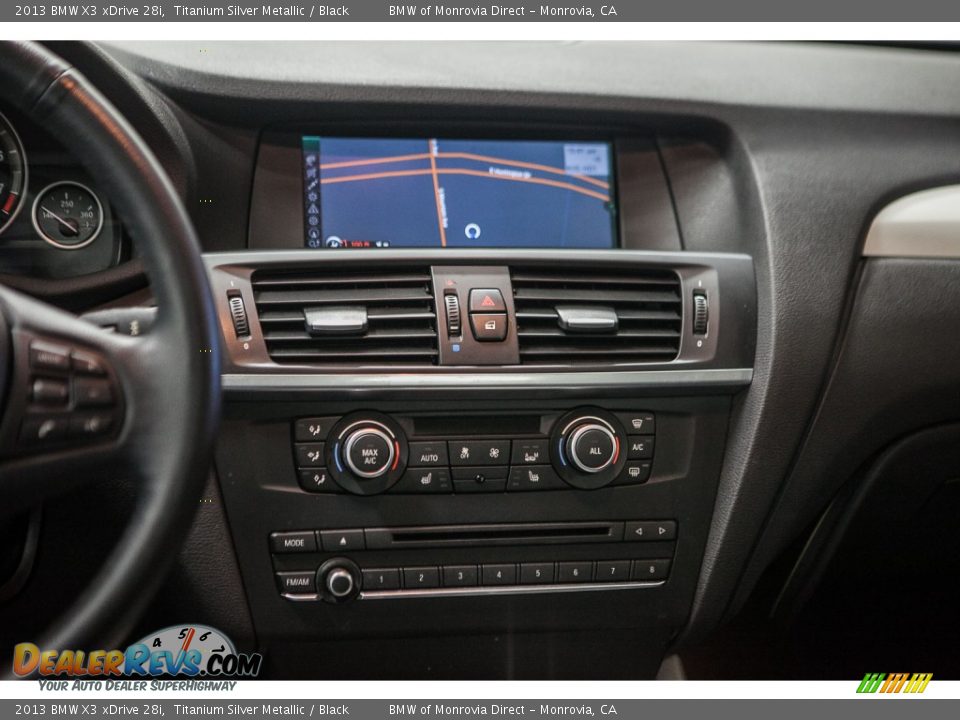 2013 BMW X3 xDrive 28i Titanium Silver Metallic / Black Photo #5