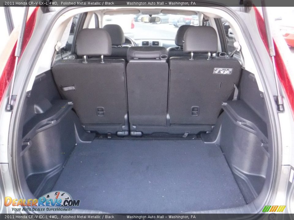 2011 Honda CR-V EX-L 4WD Polished Metal Metallic / Black Photo #17