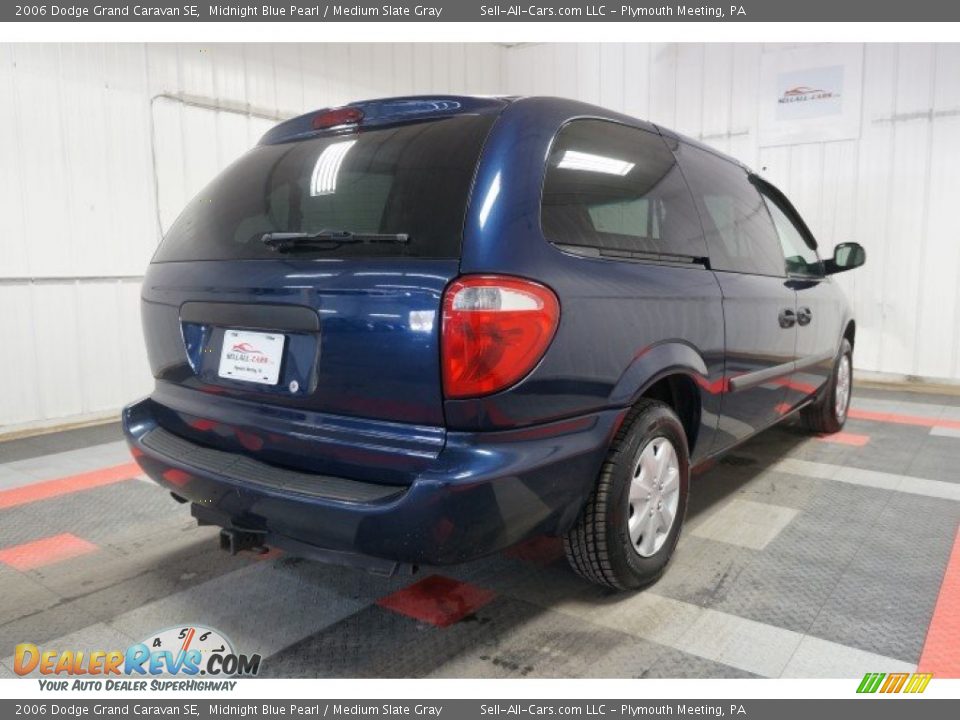 2006 Dodge Grand Caravan SE Midnight Blue Pearl / Medium Slate Gray Photo #8