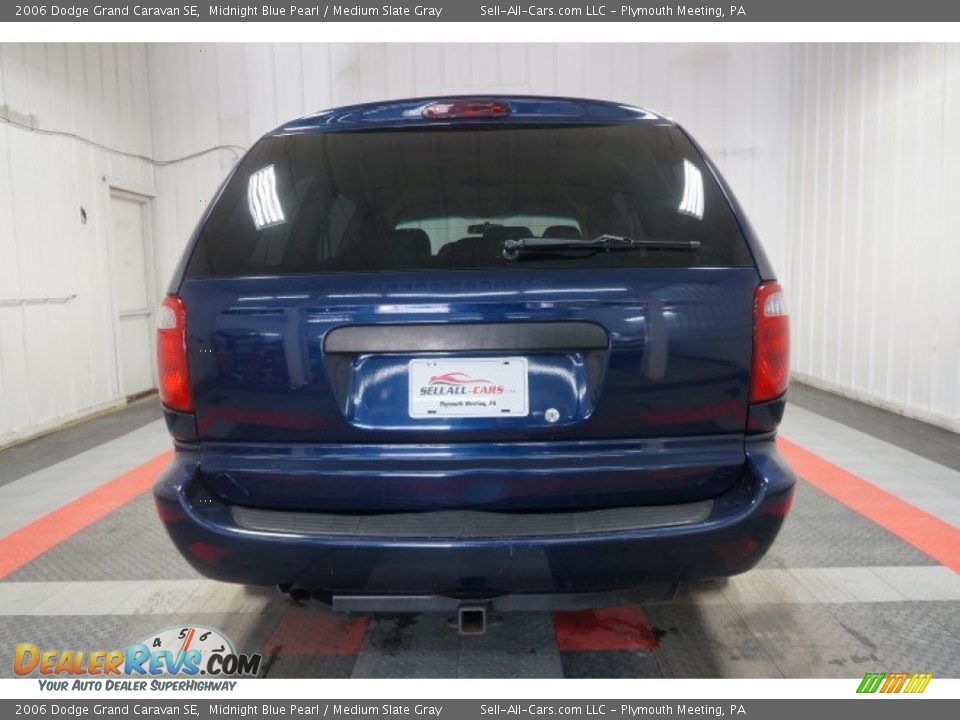 2006 Dodge Grand Caravan SE Midnight Blue Pearl / Medium Slate Gray Photo #9