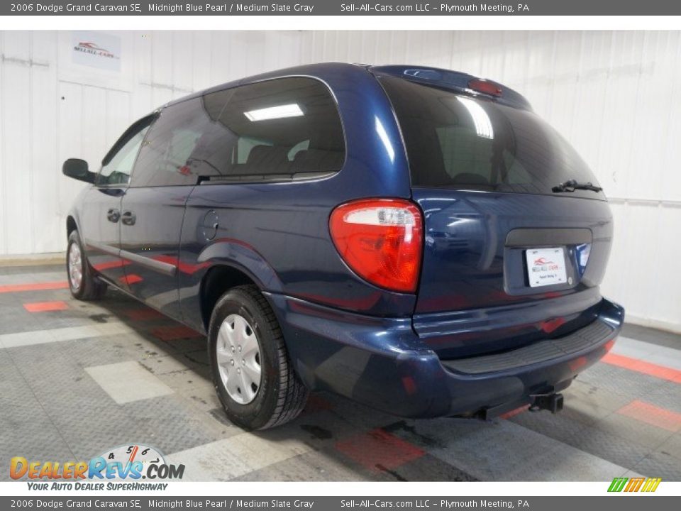 2006 Dodge Grand Caravan SE Midnight Blue Pearl / Medium Slate Gray Photo #10