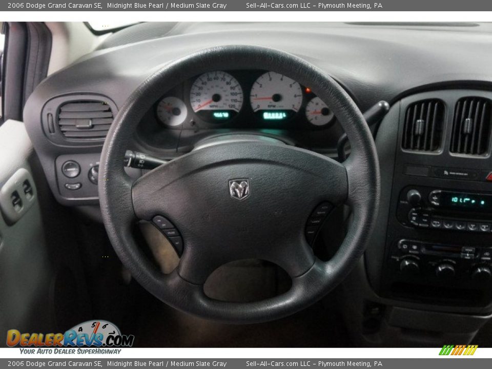 2006 Dodge Grand Caravan SE Midnight Blue Pearl / Medium Slate Gray Photo #29