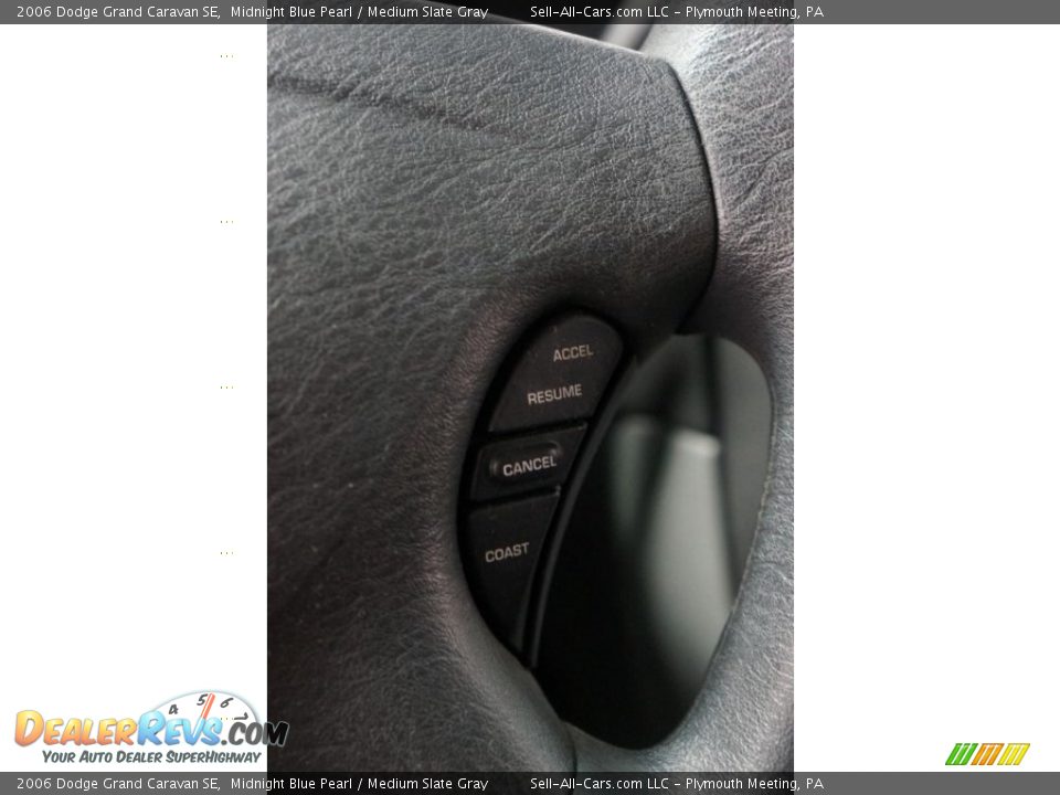 2006 Dodge Grand Caravan SE Midnight Blue Pearl / Medium Slate Gray Photo #31