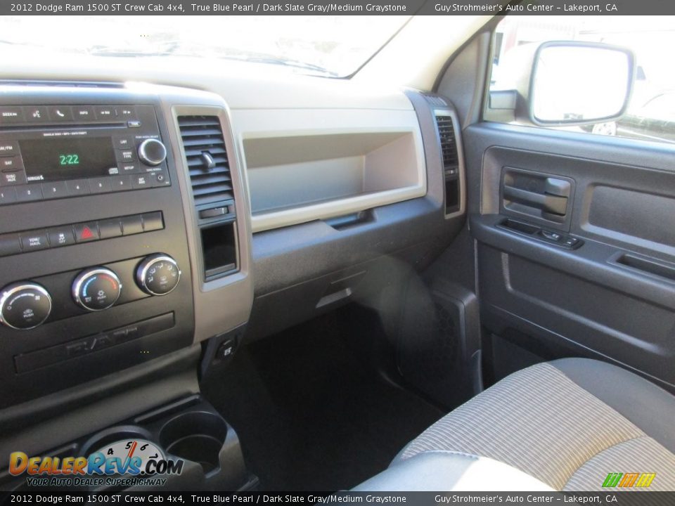2012 Dodge Ram 1500 ST Crew Cab 4x4 True Blue Pearl / Dark Slate Gray/Medium Graystone Photo #14