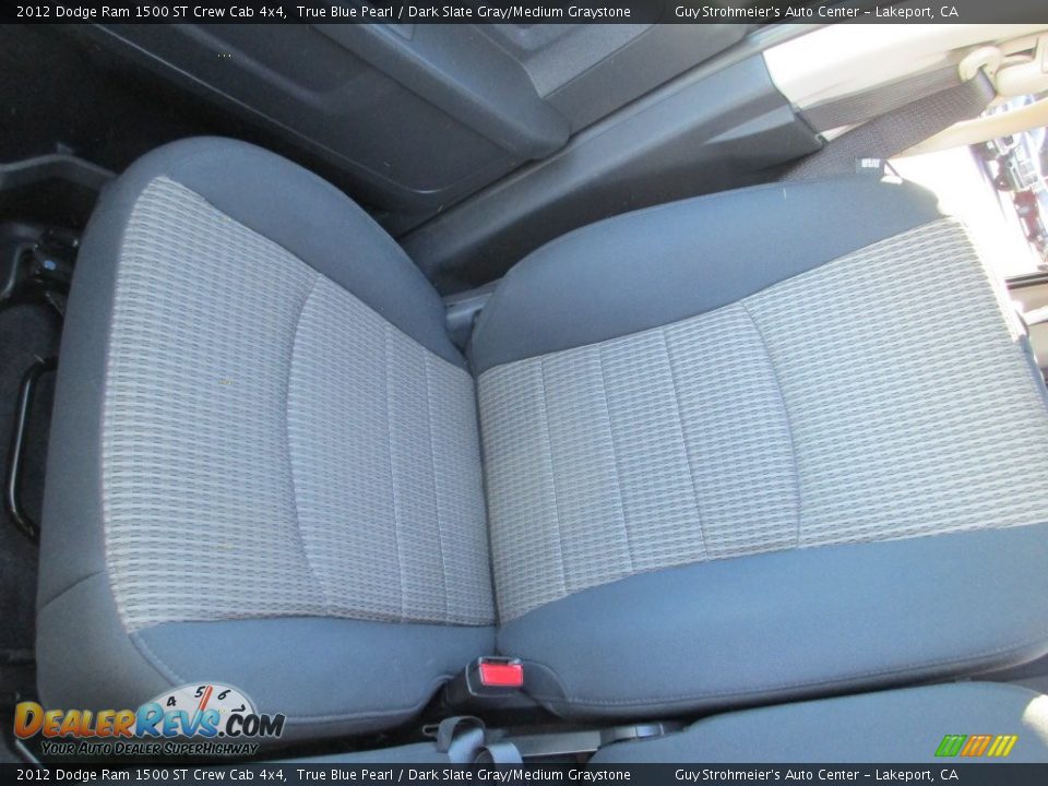 2012 Dodge Ram 1500 ST Crew Cab 4x4 True Blue Pearl / Dark Slate Gray/Medium Graystone Photo #16