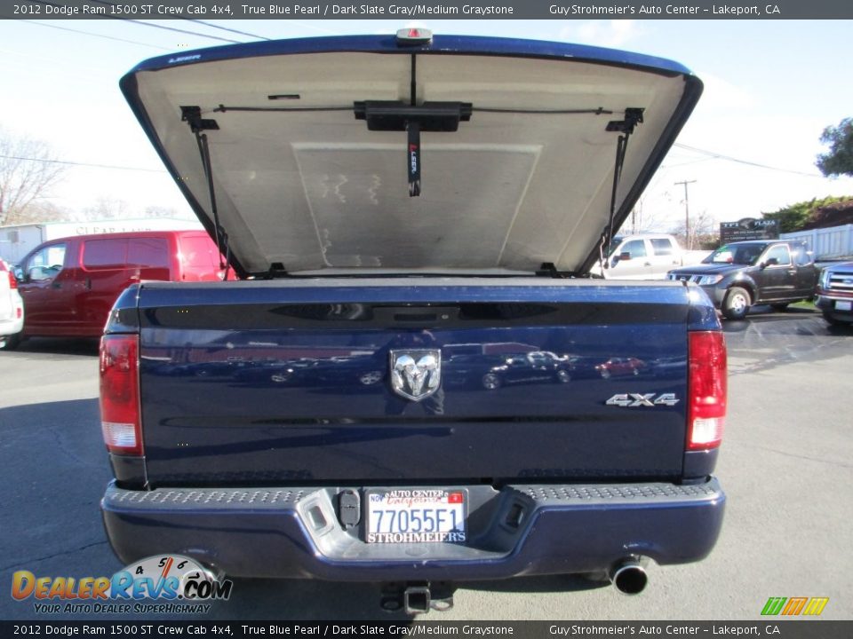 2012 Dodge Ram 1500 ST Crew Cab 4x4 True Blue Pearl / Dark Slate Gray/Medium Graystone Photo #24