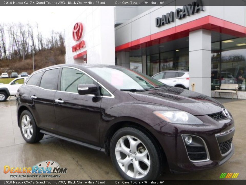 2010 Mazda CX-7 s Grand Touring AWD Black Cherry Mica / Sand Photo #1