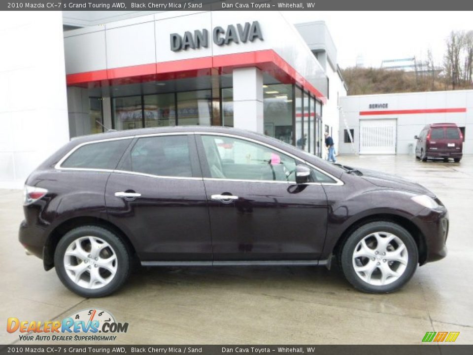 2010 Mazda CX-7 s Grand Touring AWD Black Cherry Mica / Sand Photo #3