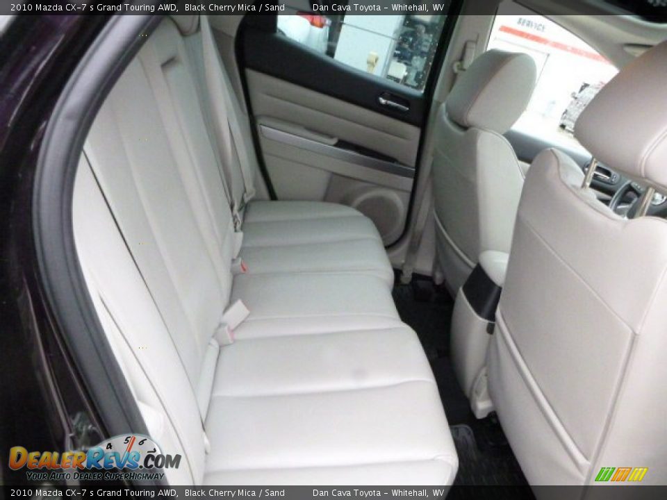 2010 Mazda CX-7 s Grand Touring AWD Black Cherry Mica / Sand Photo #7