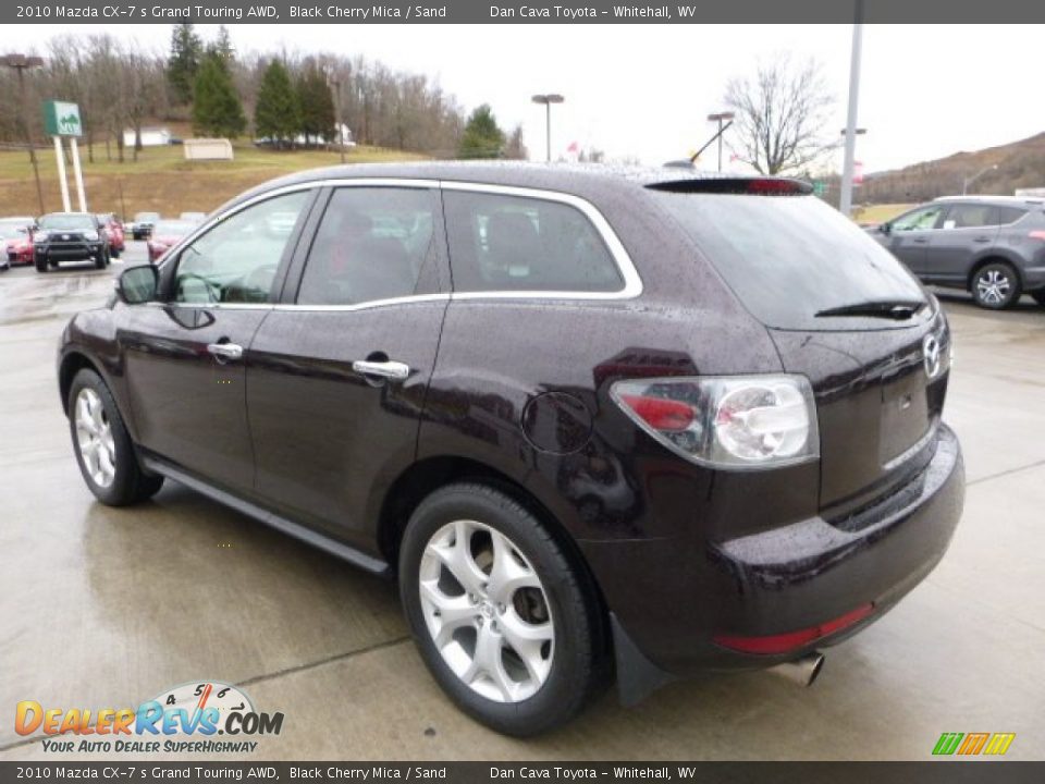 2010 Mazda CX-7 s Grand Touring AWD Black Cherry Mica / Sand Photo #10