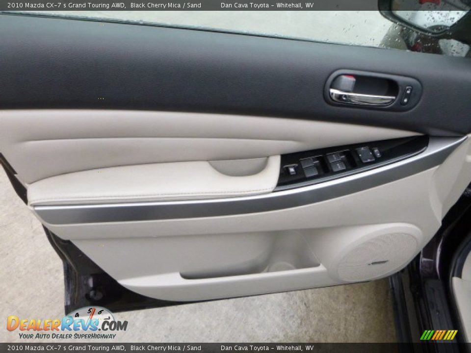 2010 Mazda CX-7 s Grand Touring AWD Black Cherry Mica / Sand Photo #15
