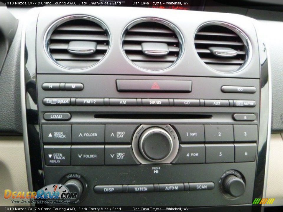 2010 Mazda CX-7 s Grand Touring AWD Black Cherry Mica / Sand Photo #17