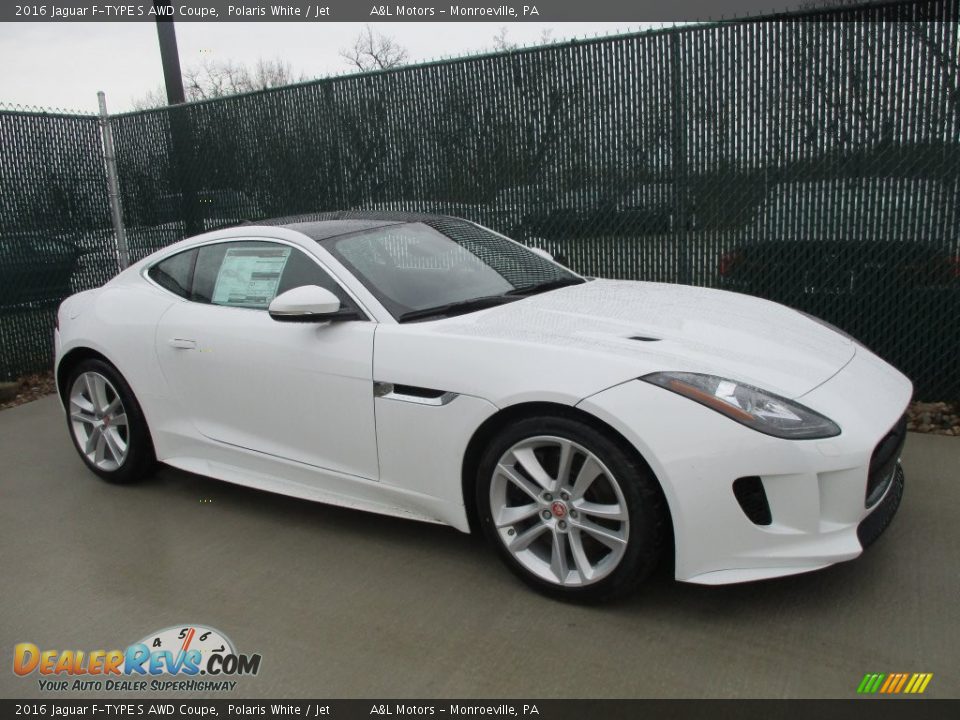 Front 3/4 View of 2016 Jaguar F-TYPE S AWD Coupe Photo #1
