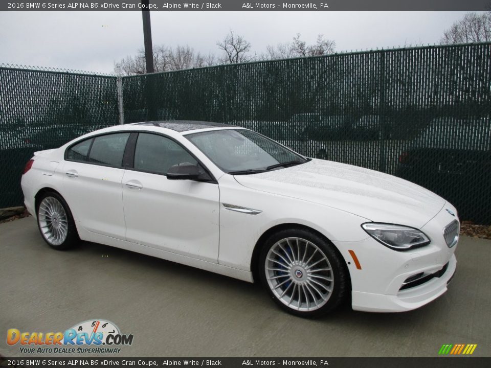 Front 3/4 View of 2016 BMW 6 Series ALPINA B6 xDrive Gran Coupe Photo #1