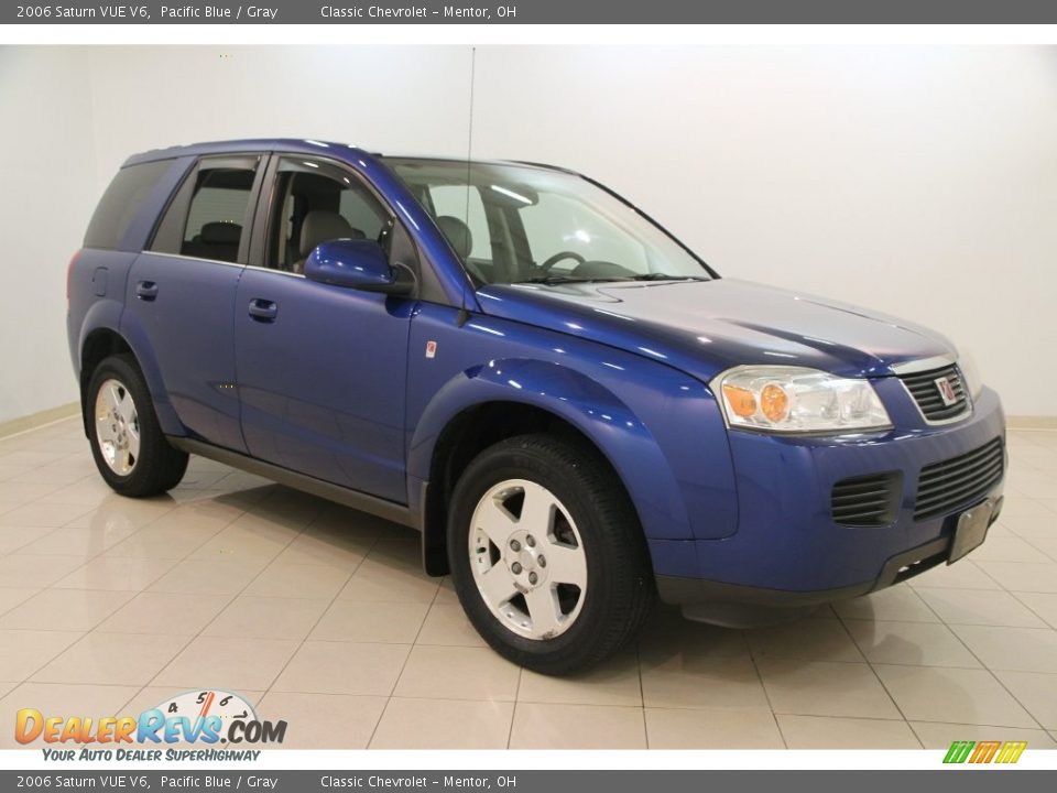 2006 Saturn VUE V6 Pacific Blue / Gray Photo #1