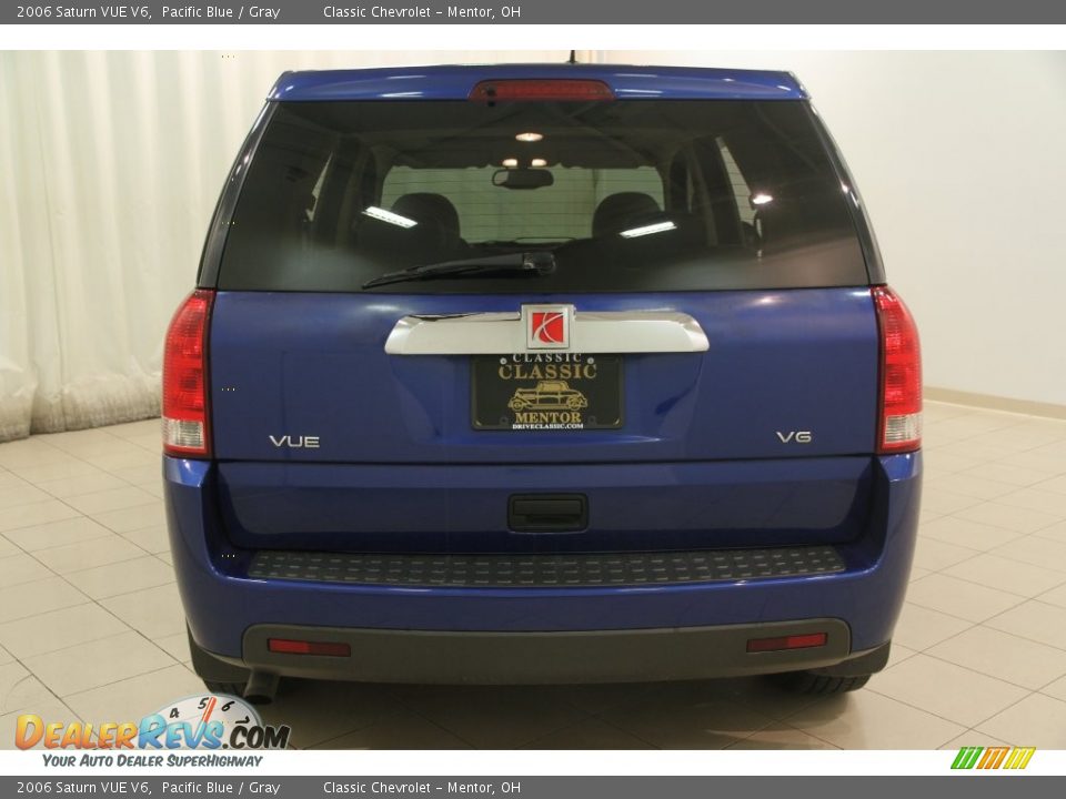2006 Saturn VUE V6 Pacific Blue / Gray Photo #14