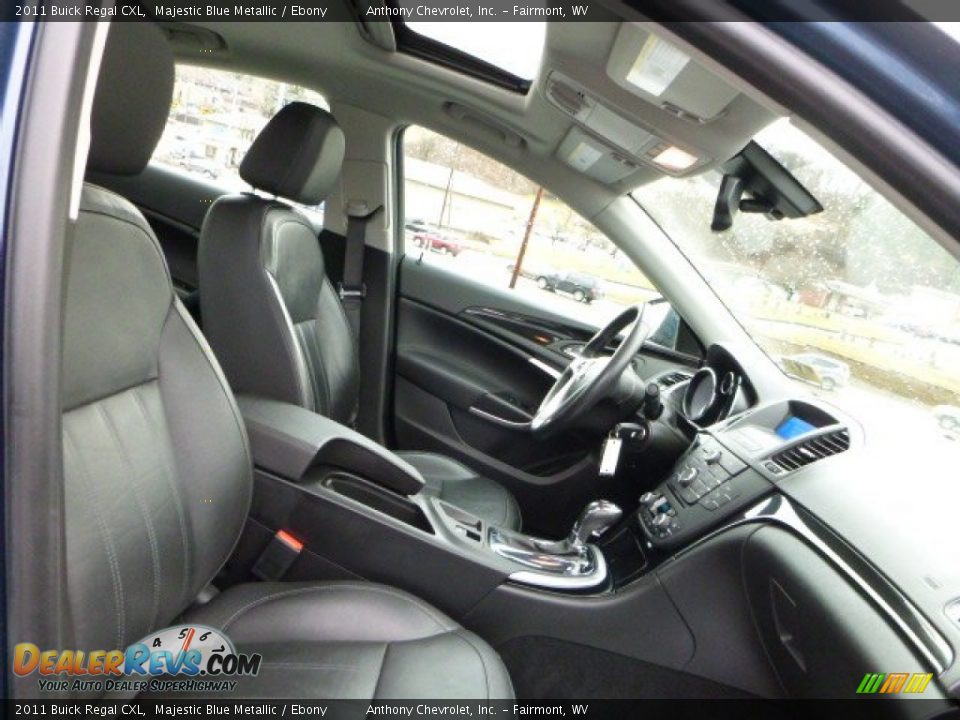 2011 Buick Regal CXL Majestic Blue Metallic / Ebony Photo #3