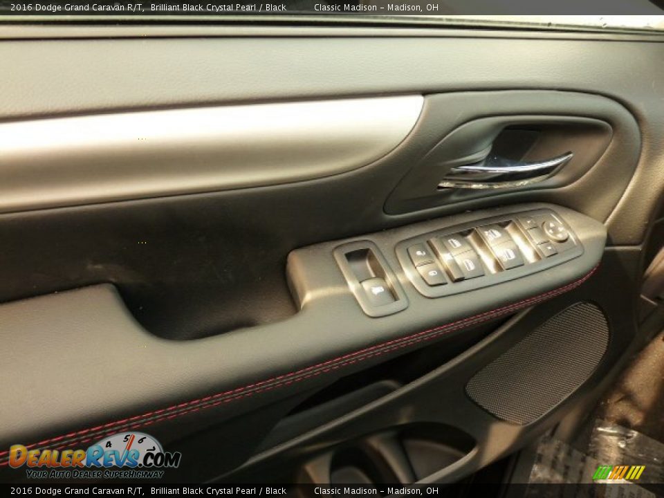 2016 Dodge Grand Caravan R/T Brilliant Black Crystal Pearl / Black Photo #3