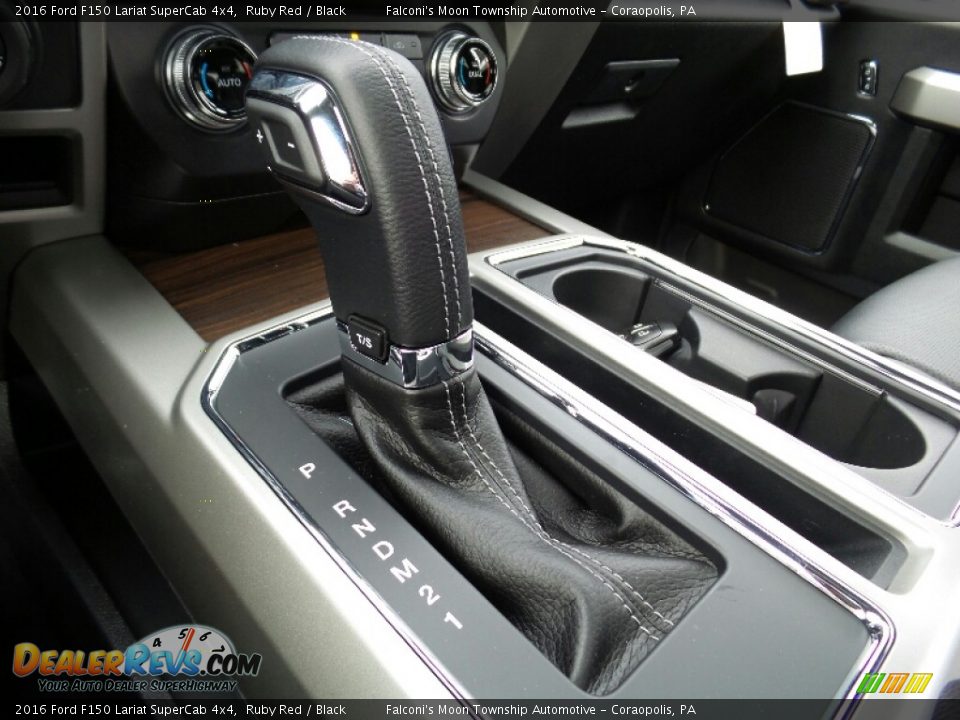 2016 Ford F150 Lariat SuperCab 4x4 Ruby Red / Black Photo #20