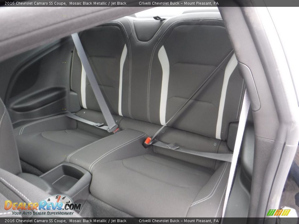 Rear Seat of 2016 Chevrolet Camaro SS Coupe Photo #24