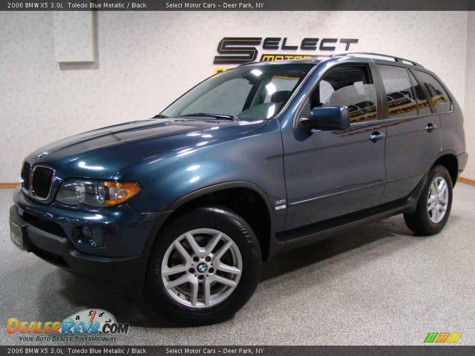 2006 BMW X5 3.0i Toledo Blue Metallic / Black Photo #1
