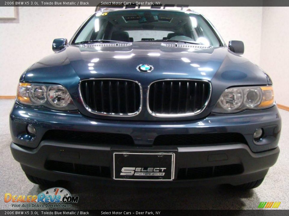 2006 BMW X5 3.0i Toledo Blue Metallic / Black Photo #2