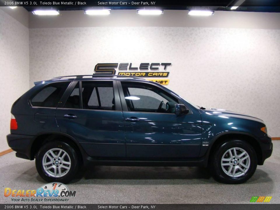 2006 BMW X5 3.0i Toledo Blue Metallic / Black Photo #4
