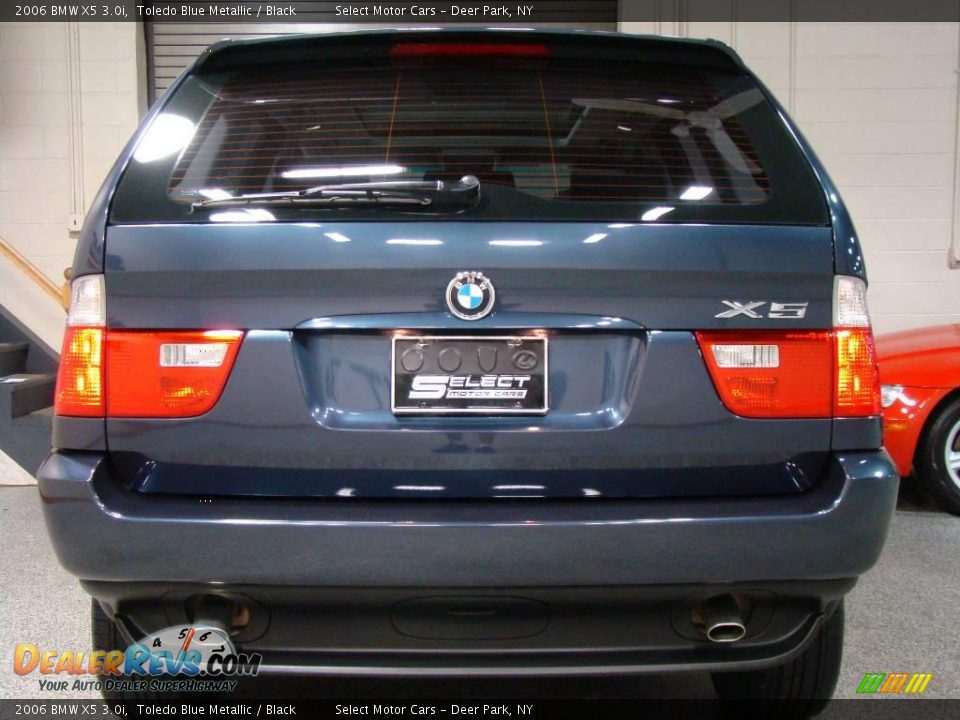 2006 BMW X5 3.0i Toledo Blue Metallic / Black Photo #5
