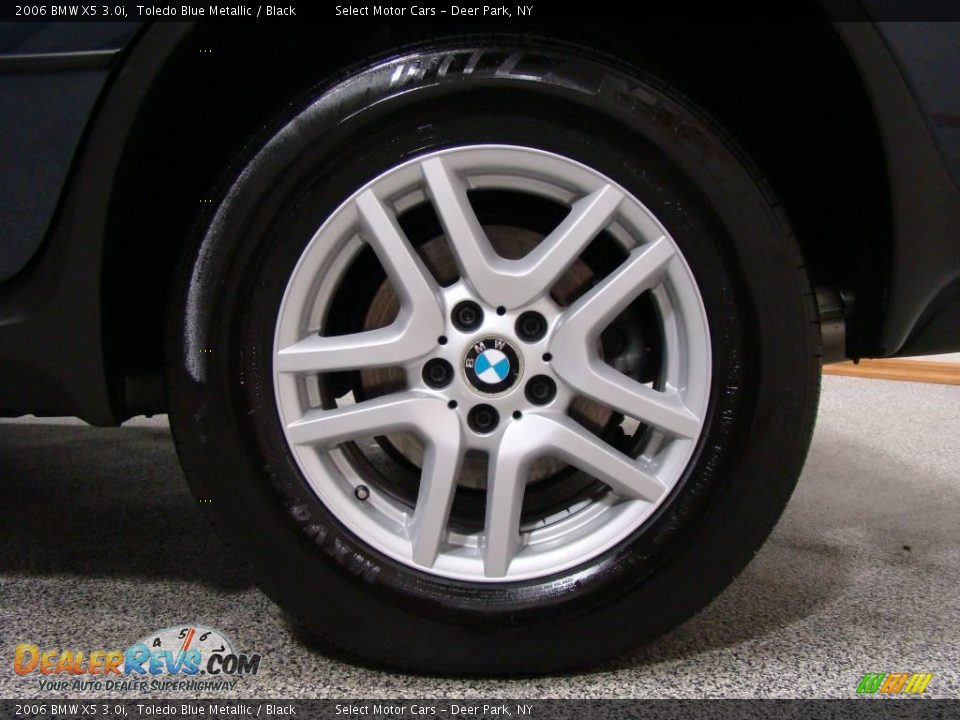 2006 BMW X5 3.0i Toledo Blue Metallic / Black Photo #7