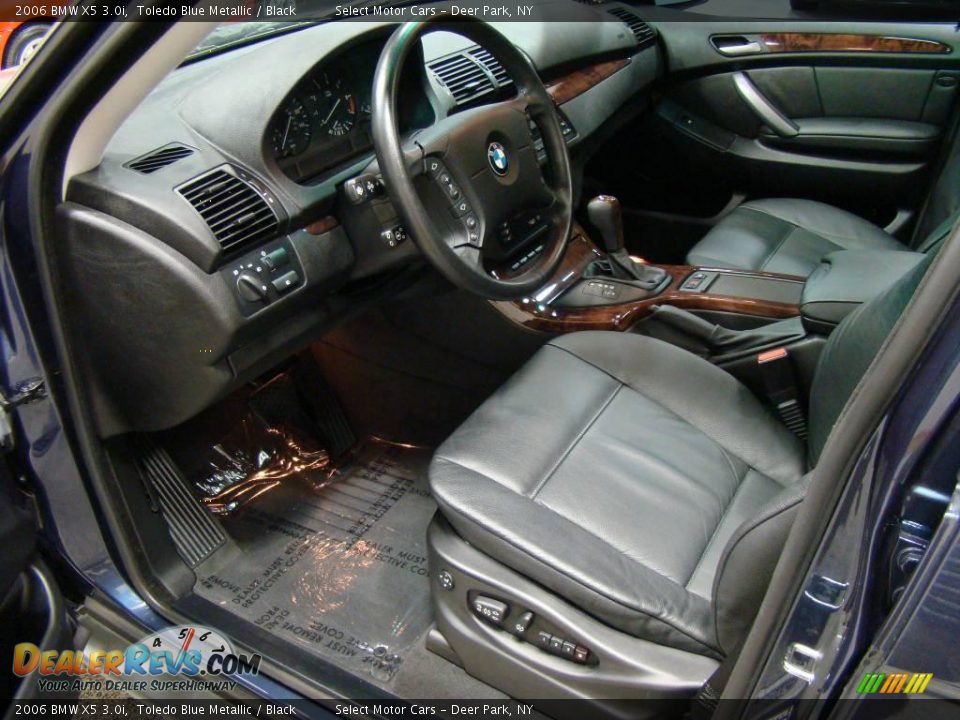 2006 BMW X5 3.0i Toledo Blue Metallic / Black Photo #9