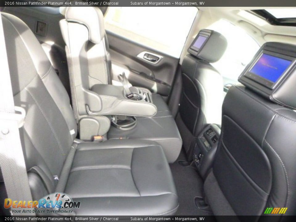 Rear Seat of 2016 Nissan Pathfinder Platinum 4x4 Photo #7