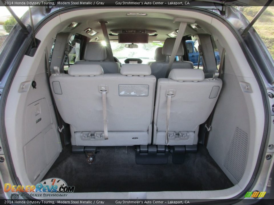 2014 Honda Odyssey Touring Modern Steel Metallic / Gray Photo #23