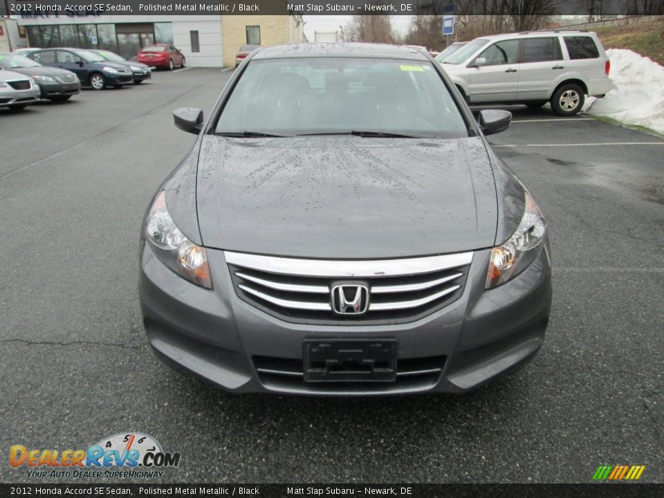 2012 Honda Accord SE Sedan Polished Metal Metallic / Black Photo #3