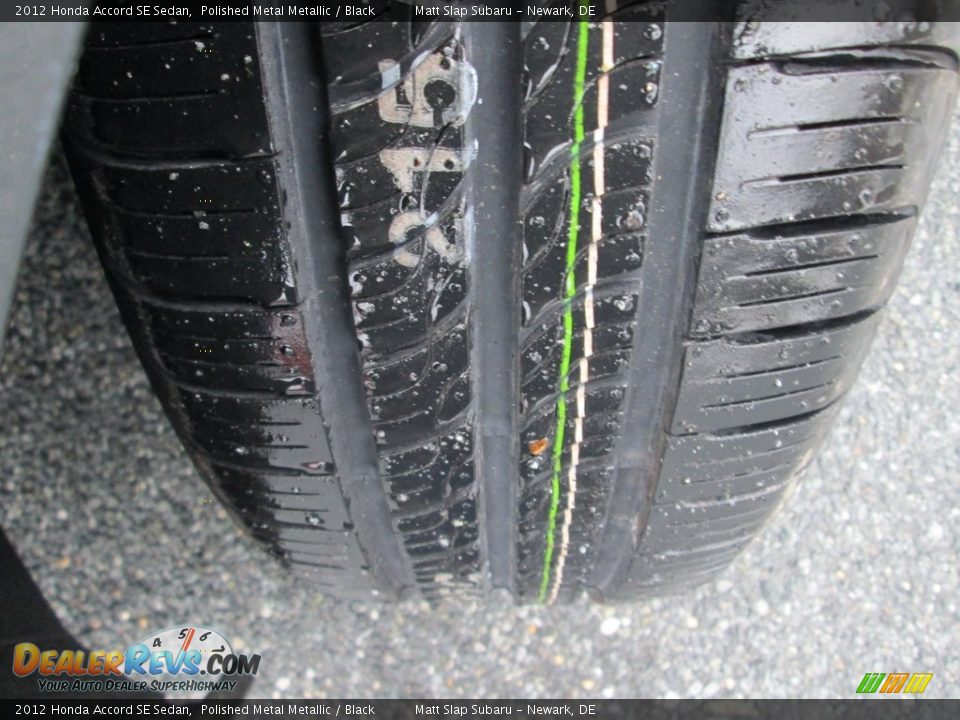 2012 Honda Accord SE Sedan Polished Metal Metallic / Black Photo #22