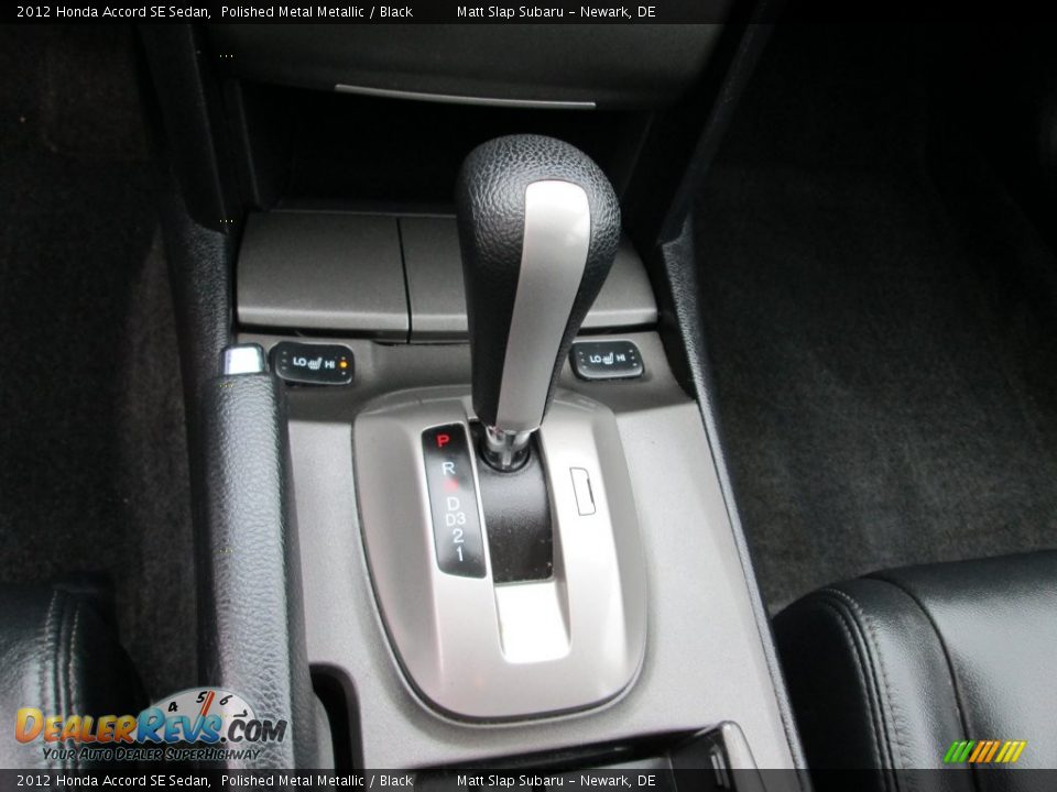 2012 Honda Accord SE Sedan Polished Metal Metallic / Black Photo #25