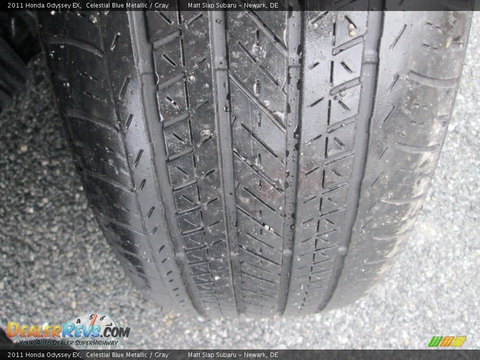 2011 Honda Odyssey EX Celestial Blue Metallic / Gray Photo #22