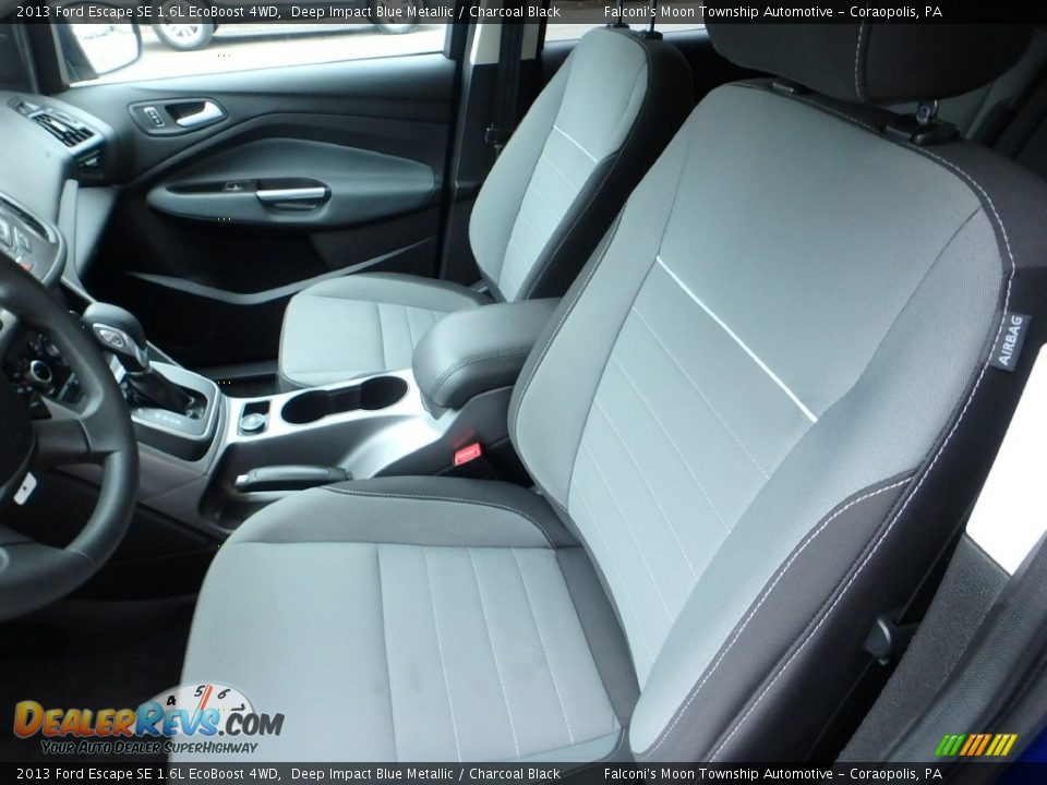 2013 Ford Escape SE 1.6L EcoBoost 4WD Deep Impact Blue Metallic / Charcoal Black Photo #16