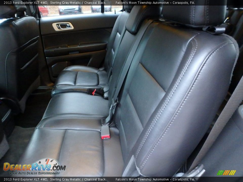 2013 Ford Explorer XLT 4WD Sterling Gray Metallic / Charcoal Black Photo #18