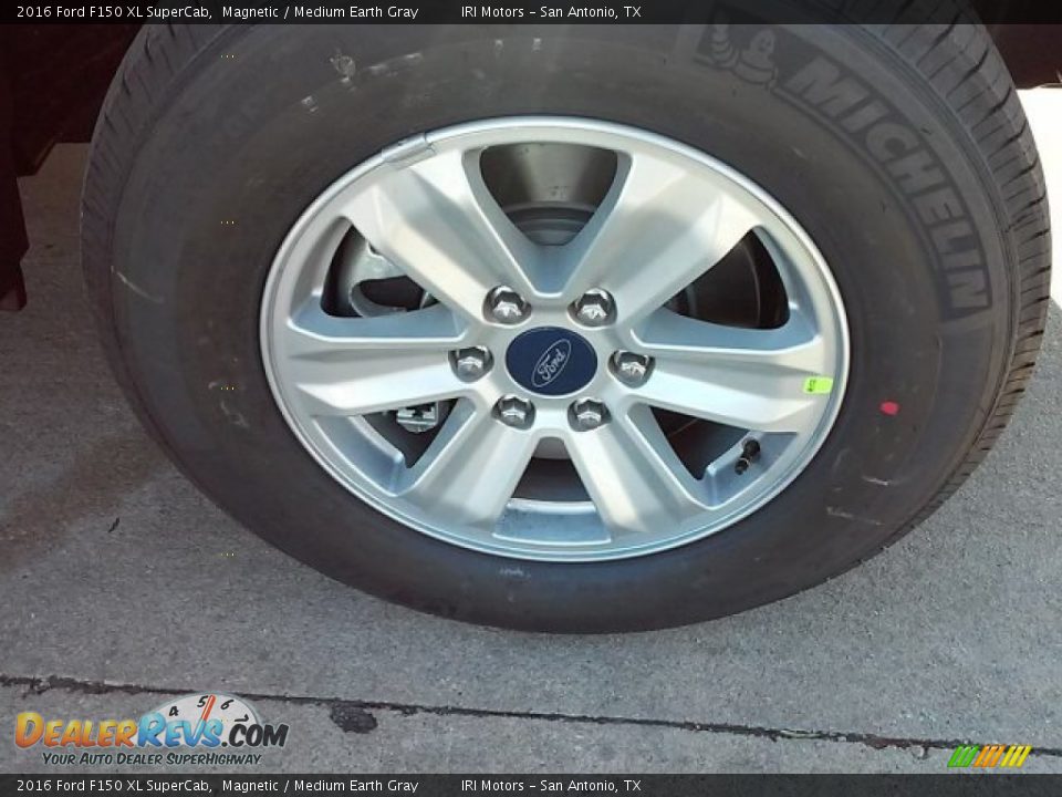 2016 Ford F150 XL SuperCab Magnetic / Medium Earth Gray Photo #4