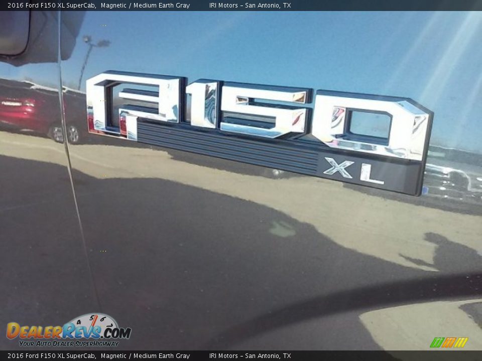 2016 Ford F150 XL SuperCab Magnetic / Medium Earth Gray Photo #5