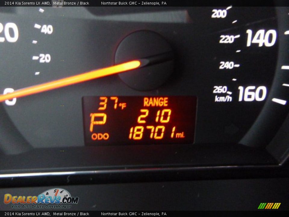 2014 Kia Sorento LX AWD Metal Bronze / Black Photo #23