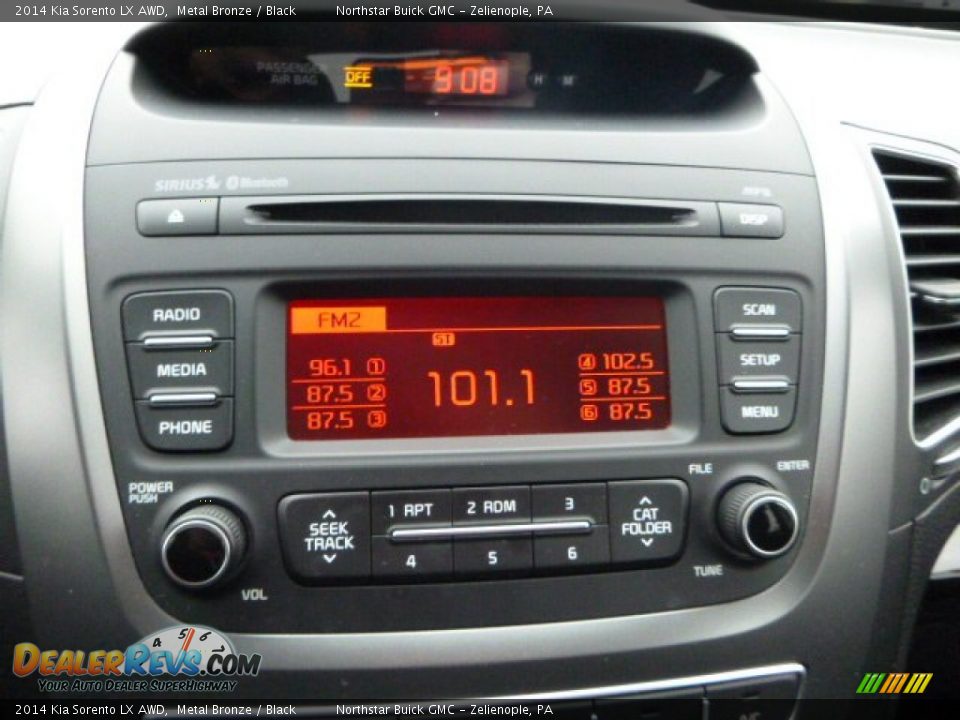 2014 Kia Sorento LX AWD Metal Bronze / Black Photo #24