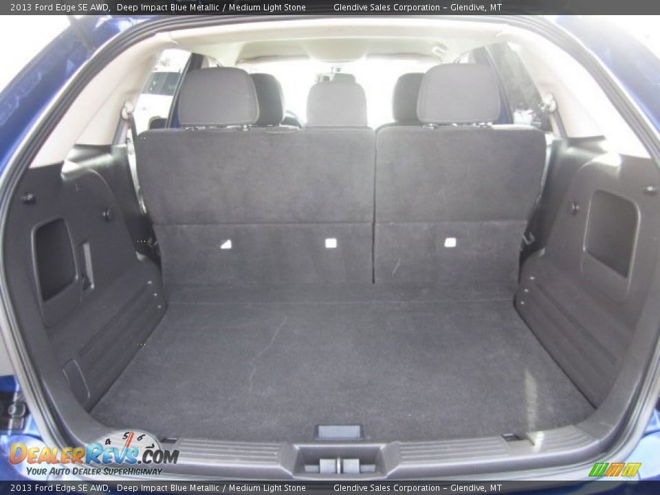 2013 Ford Edge SE AWD Deep Impact Blue Metallic / Medium Light Stone Photo #9